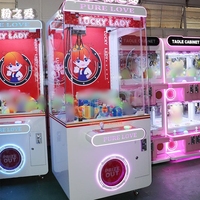 Lifun En gros Machine à pincettes UFO de grande taille avec cabinet métallique de haute qualité, personnalisable, pour attraper des prix et des bonbons, pour kiosque de centre commercial