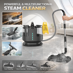 Nettoyeur vapeur haute pression à forte aspiration pour tapis et tissus d'ameublement, élimination des taches d'huile tenaces - Product Image 5