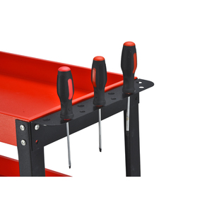 Chariot à outils utilitaire de stockage à 3 plateaux avec roues Étagères de garage d'<span class=keywords><strong>atelier</strong></span> OEM personnalisables - Product Image 6