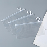 Offres Spéciales étudiant simple sac de rangement étanche clair pvc emballage trousse à crayons pour garçons et filles