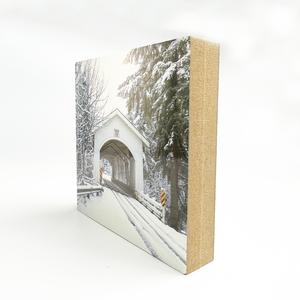 Lễ Tạ ơn cây trống <span class=keywords><strong>MDF</strong></span> thăng hoa Khung ảnh thủ công hiển thị các tác phẩm vẽ tay của trẻ em tăng trưởng gia đình - Product Image 4