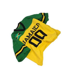 Fabricante de prendas de punto ropa de calle de gran tamaño Boxy Jacquard 100% algodón invierno personalizado Brasil bandera manga larga suéter de fútbol - Product Image 3