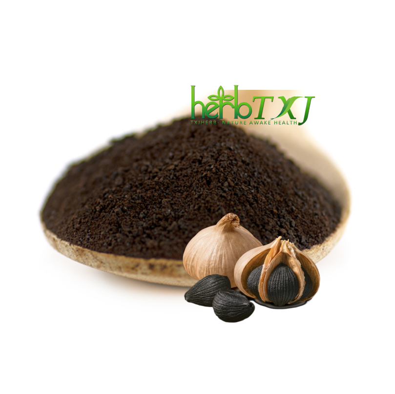 Food Grade SAC1% Black Garlic Extract Fermented Black Garlic Extract Powder
