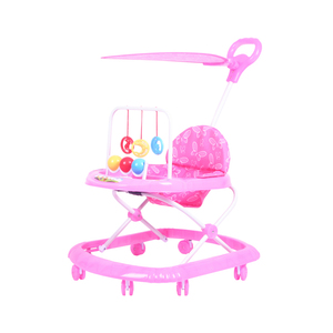 車輪と天蓋付きの多機能プラスチック製ウォーキングチェアベビーウォーカー - Product Image 3