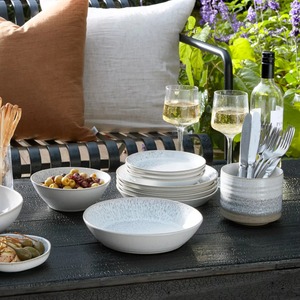 Eenvoudig Ontwerp Reactie Geglazuurde Keramische Slakom Serveerschaal Medium Biologische Kom Voor Restaurant - Product Image 1