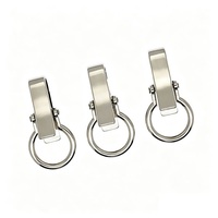 Mousqueton de luxe en alliage de zinc pour sac à main, laisse de chien, ou porte-clés, accessoire de sac à main de 1/4 pouce