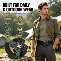 Ceinture élastique robuste à dégagement rapide sur mesure, attache rapide professionnelle, ceinture extensible pour équipement de travail extérieur
