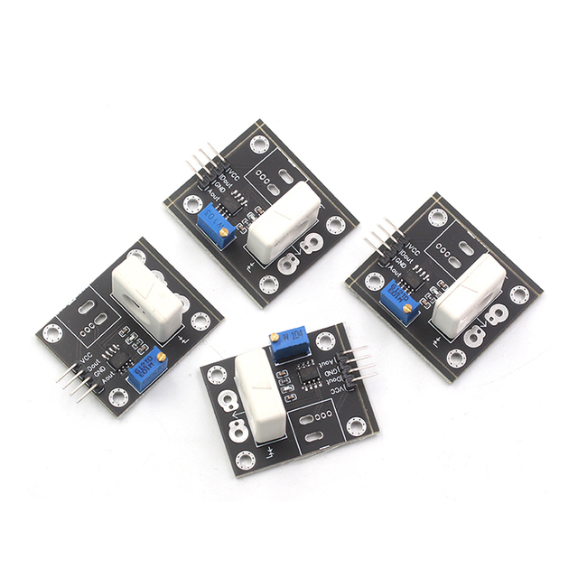 Tejiate Hall Effect Current Sensor Overcurrent Protection Module WCS1800 4-Pin 35A-200A