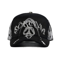 Gorras Snapback Bordadas de 5 Paneles al por Mayor, Gorras G5 Barbas de Alta Calidad, Sombreros 24k Chrome B-CROSS Originales para Hombre