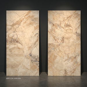 Losas de cerámica sinterizada tamaño jumbo de 1200x2400 mm y 9 mm con aspecto de mármol Taj Mahal para proyectos de lujo de paredes y pisos. - Product Image 4