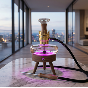 Shisha Space X1 con Luz LED, Venta al por Mayor, Hookah Árabe <span class=keywords><strong>UFO</strong></span>, Set de Chicha, Directo de Fábrica - Product Image 2