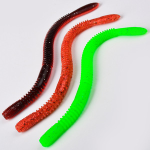 Venta al por mayor, 9cm, 2.1g, 20 piezas/bolsa, Nuevo Producto, Señuelo de Pesca Suave de PVC, Gusano Tipo Fideos, Hundimiento Lento, Cebo Blando, En Stock - Product Image 1