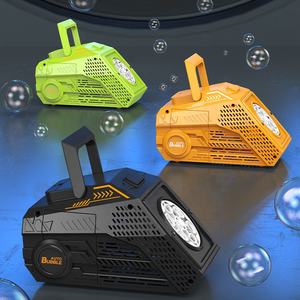 Máquina de <span class=keywords><strong>burbujas</strong></span> eléctrica para exteriores de verano, juguetes de 6 agujeros, soplador de <span class=keywords><strong>burbujas</strong></span> completamente automático con más de 2000 <span class=keywords><strong>burbujas</strong></span> por minuto para niños - Product Image 2