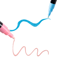 Lot de 32 marqueurs innovants en plastique acrylique coloré sans saignement et résistant à la lumière pour les notes bibliques à l'usage scolaire