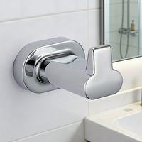 Ensemble de quincaillerie murale moderne en acier inoxydable écologique pour salle de bain, comprenant un porte-serviettes et un porte-papier toilette (8 pièces)