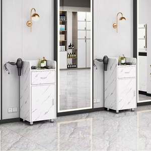 Carrito de pelo de Metal para muebles de salón clásico más vendido con Material de madera, el mejor carrito de salón de belleza - Product Image 1