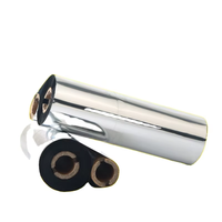 Cinta de transferencia térmica OEM de fábrica profesional cinta de código de barras de resina Premium cinta de resina 110x70 para impresora de código de barras