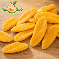 Tranches de mangue séchées épaisses de qualité supérieure, saveur sucrée et acidulée, à l'acide citrique, collation de fruits tropicaux, vente en gros, OEM, marque privée, 10 kg