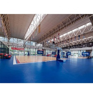 <span class=keywords><strong>Salle</strong></span> <span class=keywords><strong>de</strong></span> sport préfabriquée en acier, terrain <span class=keywords><strong>de</strong></span> <span class=keywords><strong>basket</strong></span>-ball, stade intérieur, structure métallique, toiture métallique - Product Image 5