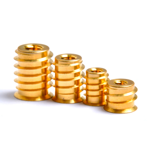 Tùy Chỉnh Chủ Đề Chèn Đồng Hình Lục Giác Đầu Phẳng Hình Lục Giác Thép Không Gỉ Skd440 Tự Khai Thác Hạt Cho Nhựa Và Gỗ - Product Image 2