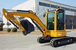 Chine Mini pelle hydraulique sur chenilles de marque supérieure XE35U 3.5 tonnes 3 tonnes petit moteur d'excavatrice à roue de pelle nouvelle machine de 3,5 tonnes 3 tonnes - Product Image 3