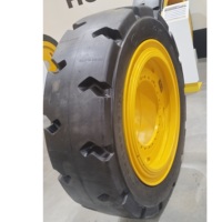 Nouveau Roulement à Billes en Acier pour Chariot de Minage Robuste Huanghe, avec Jante en Acier et Pneu en Polyuréthane Rempli de Mousse PU, 1510x455mm