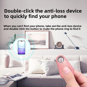 Dispositif anti-perte pour porte-clés avec alarme de localisation sans fil pour téléphone portable, localisateur bidirectionnel multi-OS - Product Image 4