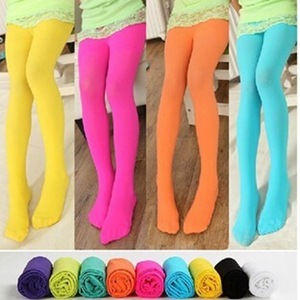 Childrens Velvet Tights Solid Color Opaque Medium Thickness For Women Zhejiang Origin Machine Wash Care - Product Image 4