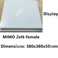 Antenne panneau extérieure MIMO 2,4 GHz et 5 GHz pour routeur WiFi avec polarisation horizontale et verticale, puissance maximale 100 W, gain élevé 18 dBi/20 dBi