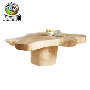 Table de salle à manger en bois massif de haute qualité, meubles de salon de Style moderne en forme carrée pour Art déco - Product Image 4