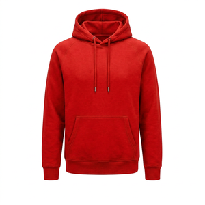 Felpe con Cappuccio da <span class=keywords><strong>Uomo</strong></span> in Cotone Tinta Unita, Oversize Casual Invernale con Tasche, Eco-Friendly, Nero Grigio Bianco - Product Image 4