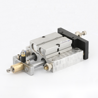 Outils de découpe de verre CNC en carbure de tungstène industriel de haute qualité, boîte à couteaux à verre cylindrique à double colonne avec coupelle à huile pour CNC