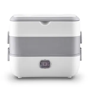 3-in-1 electronically heated bento box Cooking bento box Food rice heated electronically heated insulated bento box