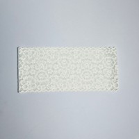 Serre-tête de mariage vintage pour femme, style européen et américain, avec bord large élastique en dentelle et motif floral simple, accessoires pour cheveux