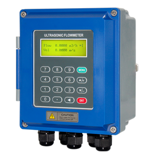 SS Steel <b>Pipe</b> <b>Clamp</b> on Sensors RS485 Modbus Ultrasonic Flow Meter - Product Image 6