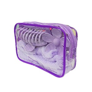 مجموعة من 16 قطعة من ربطات الشعر والعقدة الفراشة ومشابك الشعر أربطة معصم غير ملحومة لغسيل الوجه والشعر والمكياج مرنة - Product Image 5