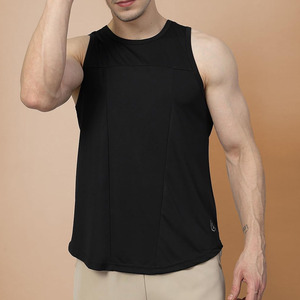เสื้อกล้ามออกกำลังกาย OEM สำหรับผู้ชาย เสื้อผ้ากีฬาแบบสั่งทำพิเศษ ผลิตจากวัสดุคุณภาพดี สีพื้น สไตล์สตรีท เสื้อกล้ามผู้ชาย - Product Image 3