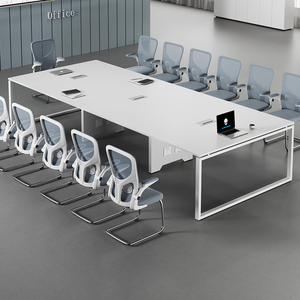 Mobilier de bureau Ensemble de bureau Table de bureau pour salle de conférence Table de réunion Tables de conférence modernes - Product Image 1