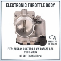 Nuevo Conjunto de Cuerpo de Aceleración con Inyección Electrónica de Combustible para Audi A4 Quattro Volkswagen Passat 1.8L 2000-2006 -OEM 06B133062M TB1063