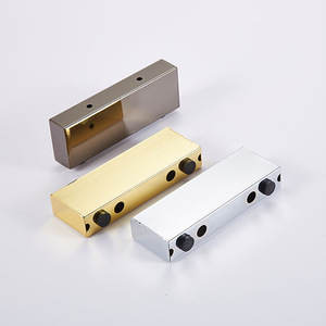 Piedini per Divano a L in Metallo Moderni, Resistenti, con 7 Supporti per Mobile TV, Comodino, Tavolino da Caffè, <span class=keywords><strong>Mobili</strong></span> da <span class=keywords><strong>Cucina</strong></span> - Product Image 2