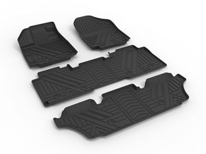 พรมปูพื้นรถยนต์ AUTOBO กันน้ำ ผลิตจากวัสดุ TPE สำหรับรถยนต์ฮอนด้า โอดิสซีย์ รุ่นปี 18-22 เวอร์ชั่นอเมริกา ทำความสะอาดง่าย แบบ 3 มิติ สำหรับพวงมาลัยซ้าย - Product Image 2