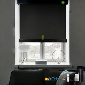 Persianas Enrollables Motorizadas Inteligentes con Control Wifi para el Hogar, Automatización, 100% Opacas, Tela para Ventanas - Product Image 1