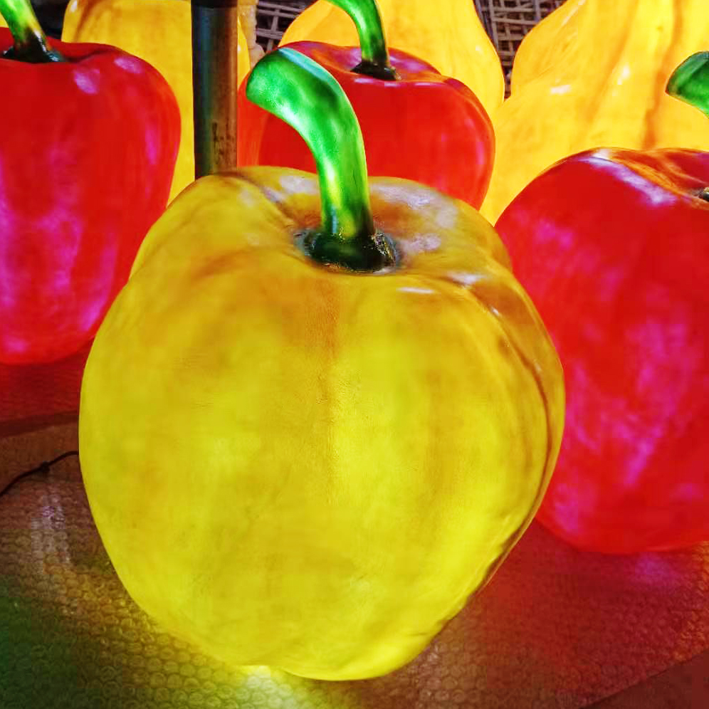 bell pepper decorating