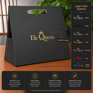 Custom Foldable Magnetic Jewelry Box Premium Gift Packaging for Jewelry Brands and Retail Presentation - Product Image 6