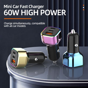 Cargador <span class=keywords><strong>de</strong></span> coche PD USB C <span class=keywords><strong>de</strong></span> 30W, carga rápida, 2 puertos, PD3.0, potenciador <span class=keywords><strong>de</strong></span> carga rápida para <span class=keywords><strong>iPhone</strong></span> 16 15 14 13 <span class=keywords><strong>12</strong></span> 11 Pro, <span class=keywords><strong>salida</strong></span> máxima <span class=keywords><strong>de</strong></span> 5V/2.4A - Product Image 3