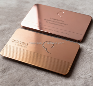 Tarjetas de Visita Modernas de Acero Inoxidable con Color Personalizado Plateado, Impresión Tipográfica para Grabado Láser, Tarjeta VIP, Tarjeta Metálica - Product Image 2