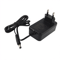 Adaptateur secteur coréen standard Zhongli D-062 18W en ABS, chargeur mural à double port AC/DC, entrée large 100-240V, sortie 5-30V
