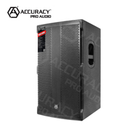 Altavoz Activo Profesional de Madera para Escenario Accuracy Pro Audio WQ15D6-2K, 500W RMS de Potencia, 15 Pulgadas