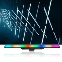 Tube lumineux à pixels QSE en aluminium RGB 3-en-1, 36 LED, 12 segments, 16,7 millions de couleurs, LED Cree 3535 3W, gradation 0~100%, stroboscope 1-30Hz, DMX512 RDM