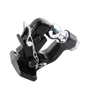 Alta calidad al por mayor de encargo barato de China Heavy Duty Pintle Hook Ball Mount Trailer Pintle Hook con 50mM bola de remolque - Product Image 1